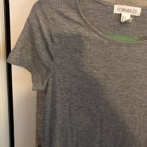 Grey tshirt dress